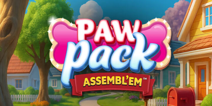 Paw Pack Assembl’em Slot เกมสล็อตธีมน้องหมา ที่รวมความน่ารักและฟีเจอร์จัดเต็ม